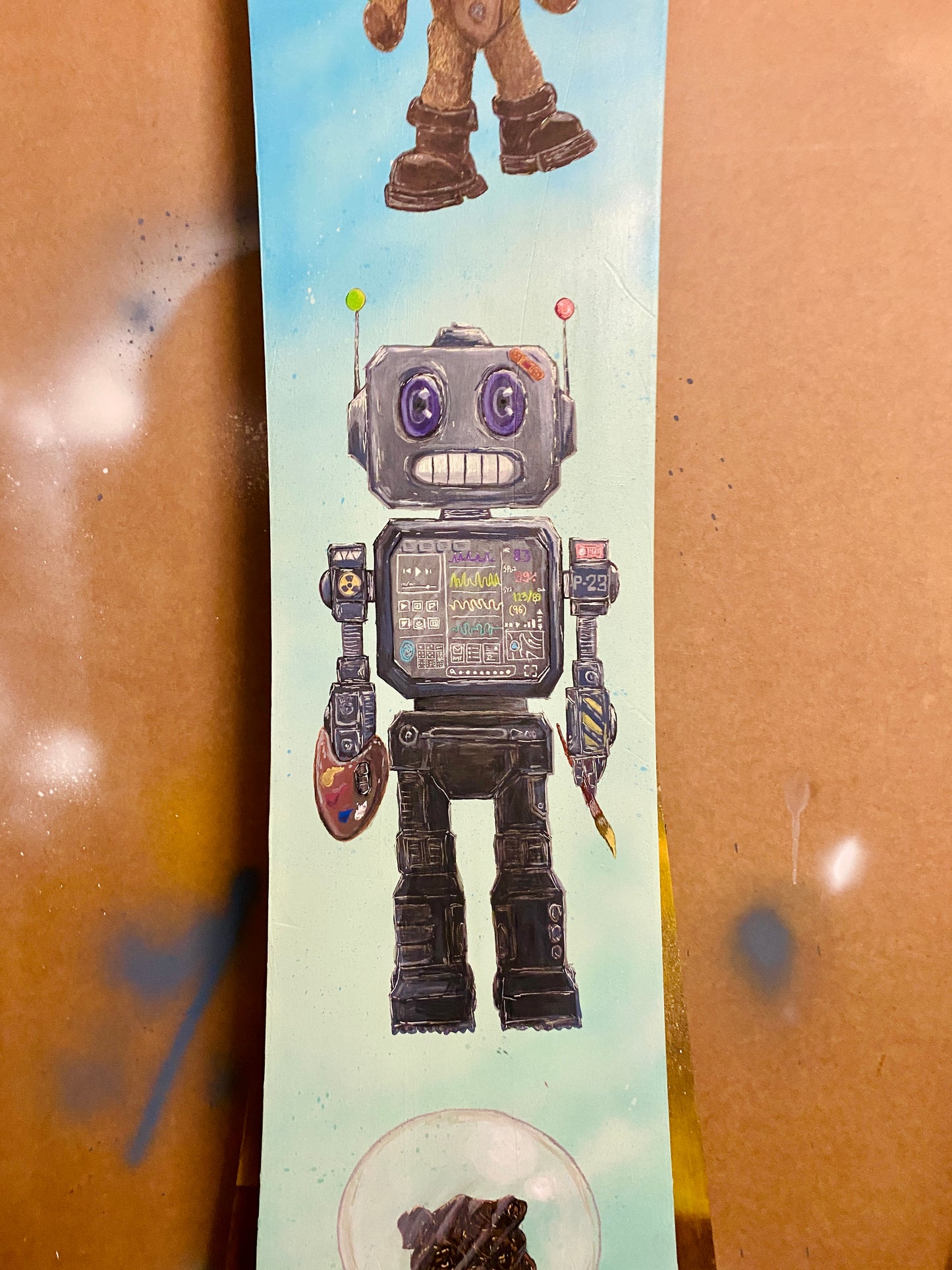 Snowboard Custom Art 1/1 - "SOLD OUT"