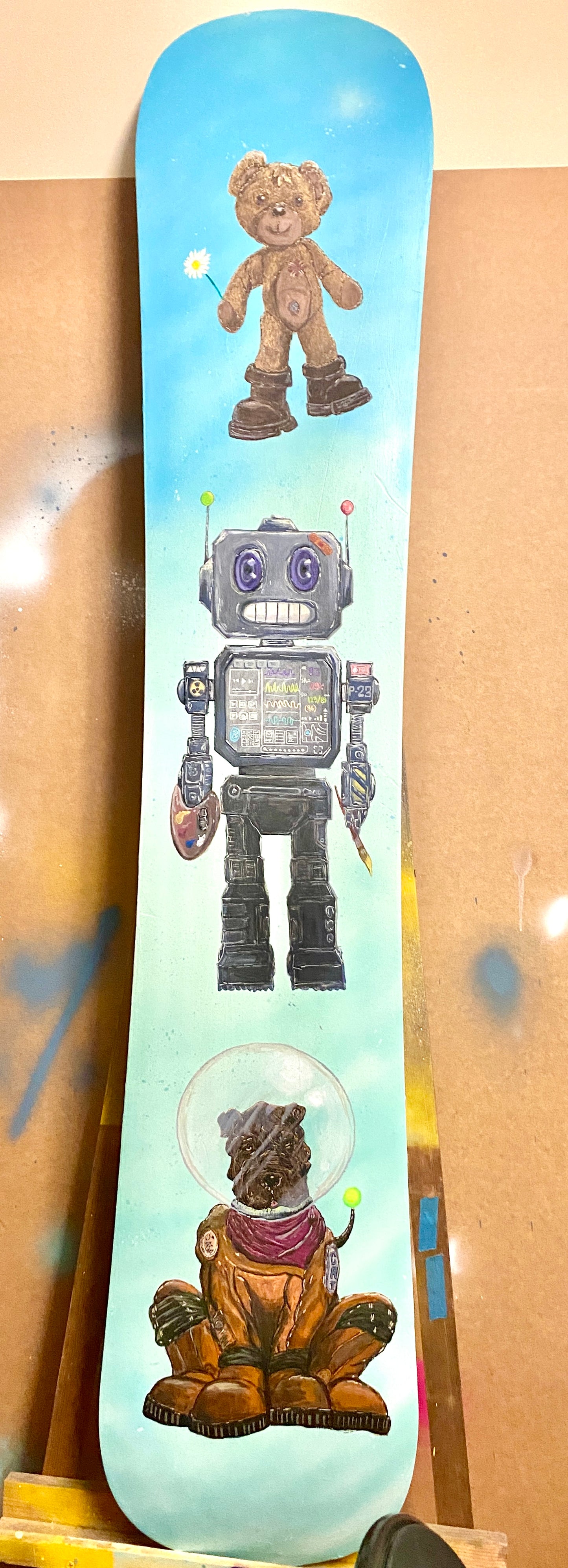 Snowboard Custom Art 1/1 - "SOLD OUT"